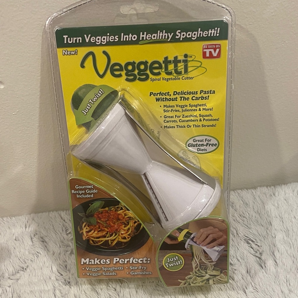 Veggetti Spiral Vegetable Cutter - White